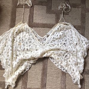 Free People Lace Top